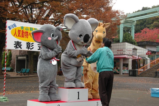 ブログ記事「人気動物ベスト10の表彰式！」のサムネイル画像