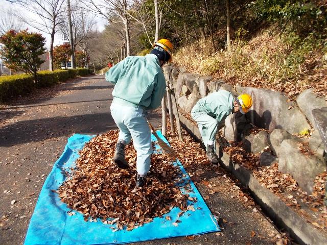 ブログ記事「落ち葉そうじ」のサムネイル画像