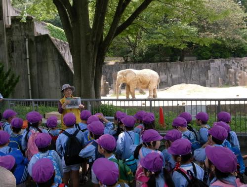 環境教育プログラムに参加してくれた園児とケニー.jpg