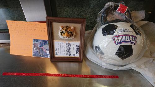 ブログ記事「小さなお友達から届いたプレゼント」のサムネイル画像