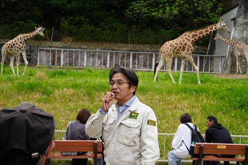 動物園長と歩こう.JPG