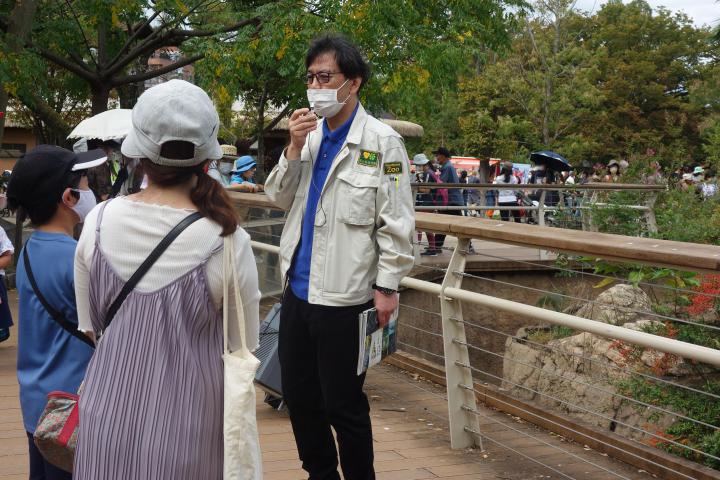 イベント「動物園長と歩こう」の画像3