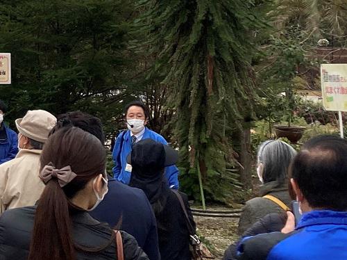 イベント「植物園長とお花見しよう」の画像3