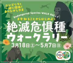 イベント「絶滅危惧種ウォークラリー」のサムネイル画像