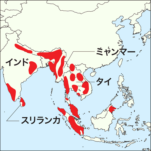 生息地マップ