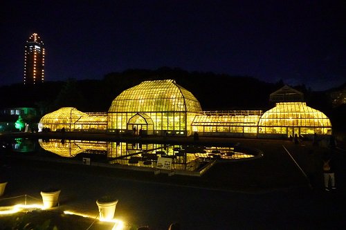 「東洋一の水晶宮」と呼ばれた温室前館.JPG